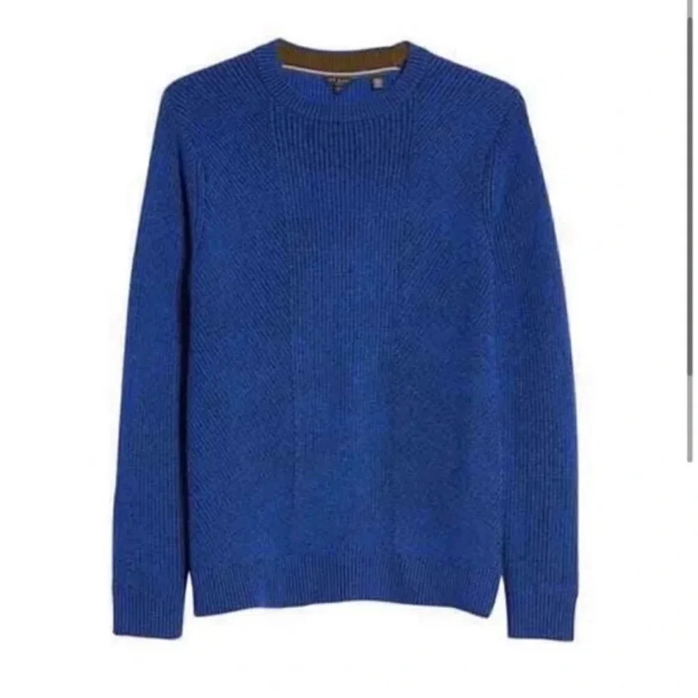 TED Baker London Men's Blue sweater Size 4 Large